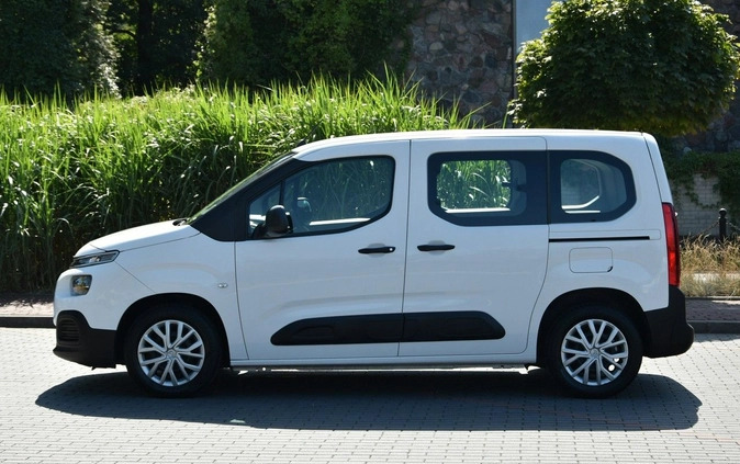Citroen Berlingo cena 65900 przebieg: 106000, rok produkcji 2019 z Kruszwica małe 379
